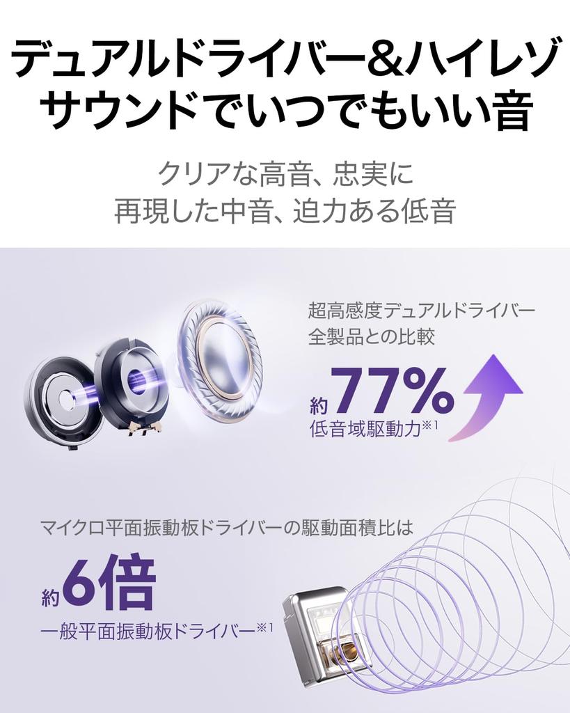 Huawei FreeBuds 6 Wireless Bluetooth Comfortable Active Noise Call Noise Powerful 36 Hours of IP54 Compatible with Purple Earbuds, In-Ear, Fit,