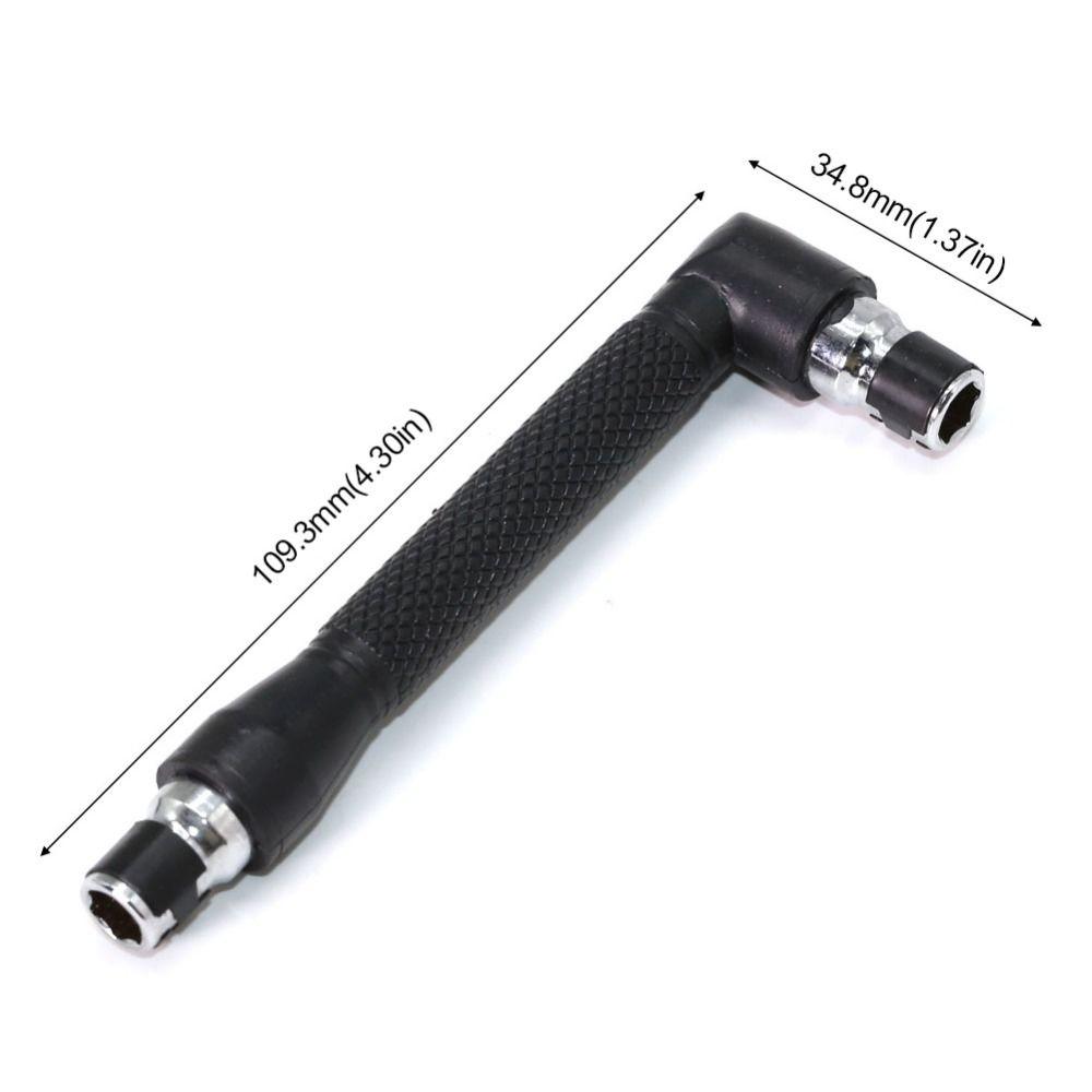 13pcs L-shape Double-ended Socket Wrench Flexible Shaft Bit Hand Tool Screwdriver Bit Holder  Home