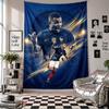 Kylian Mbappe Gobelin Ścienny Dekoracja Domu Tkanina do Zawieszenia na Ścianę do Sypialni Salonu Tło