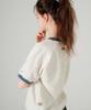 WV PROJECT Color Block Short Sleeve T-Shirt Oatmeal Mjst7788