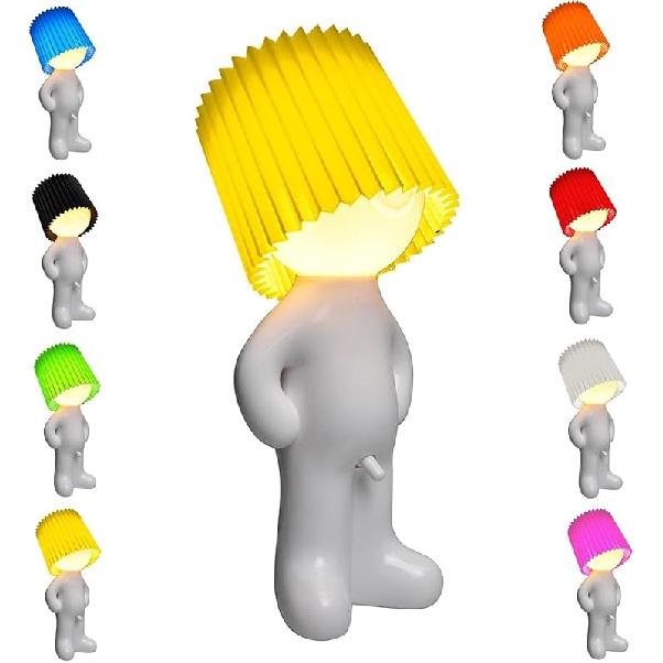 Shy Boy Table Lamp, Little Shy Man Creative Funny Night Light, Rechargeable Bedside Lamp, Perfect Christmas and Valentine's Day Home Decor Novelty