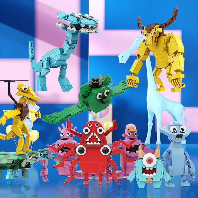 Of Garten Banban Monster Building Blocks Set Kindergarten Puzzle Toy Assembly