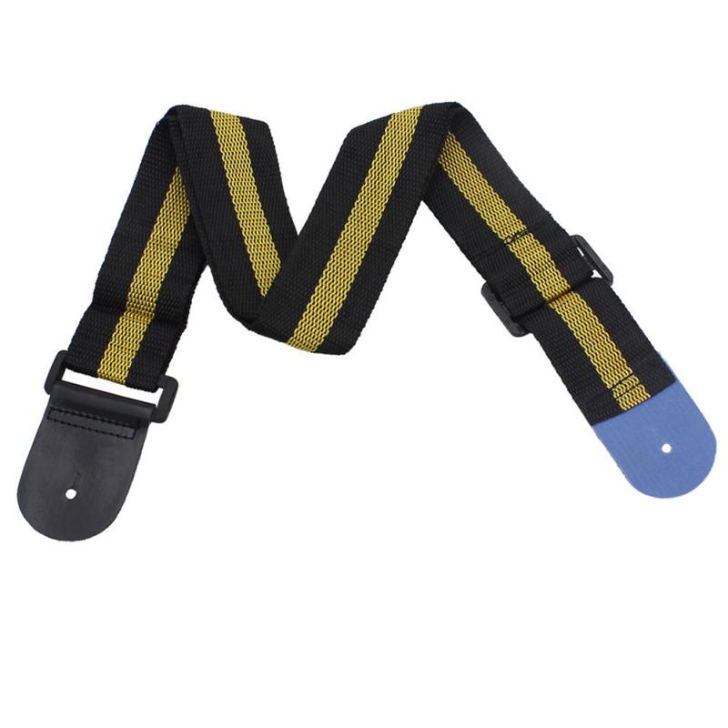 Fashion Stripe Adjustable Guitar Strap Electric Acoustic Bass Guitar Strap Ukulele Belt