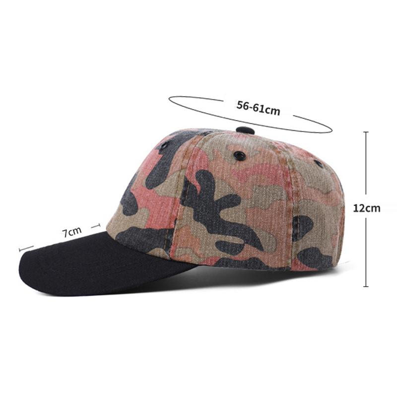 Unisex Fashion Baseball Cap Men Camouflage Golf Caps For Men Summer Sunscreen Sun Hat Cotton Trucker Hats For Men Snapback
