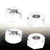 Aluminum Alloy 5.5MM RC Hex Mount Connector Fit for   RC 1:10 Off Road Vehicle Upgrade Parts(Blue K949-009B )