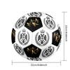 1PC Royal Crest Emblem Crown Majesty Soccer Ball Size 5 Football Machine Sewn Indoor/Outdoor Universal Football S25