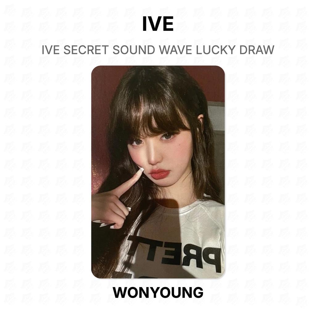 IVE SECRET SOUND WAVE LUCKY DRAW Official Photocard