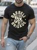 Schweres Fitness-T-Shirt - Barbell Brigade Schlangenprint Work...
