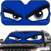 Sapphire Blue Eyes Sun Visor Car Sun Shade Front Windshield Coverings Blocker Auto Protector Window Visor Screen Cover