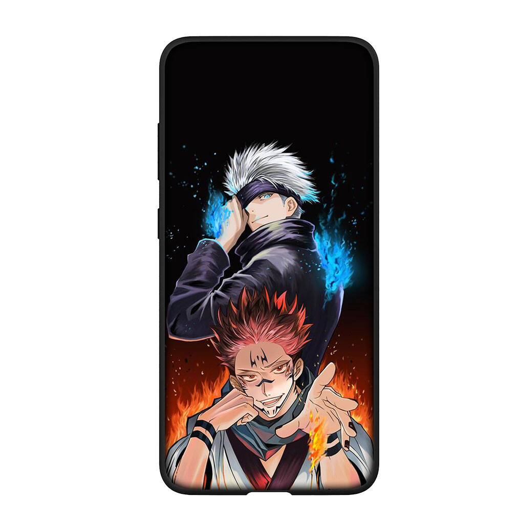 For iPhone 17 16 15 Xiaomi Poco F7 F8 X7 X6 C85 C75 C71 M8 Redmi Note 14 13 12 Pro Max 14C 13C 15C A3 A4 Case Anime Jujutsu Kaisen Gojo Satoru Cover