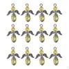 12 Charms Vintage Fairy Pendants For