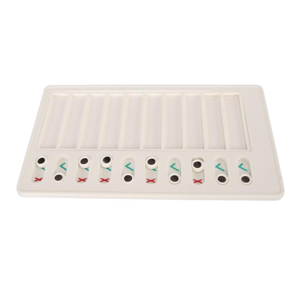 10 Stück Aufgaben-Checkliste Tafel Mehrzweck DIY Innovativ Blanko Wiederverwendbare Memo Planungstafeln für Kinder