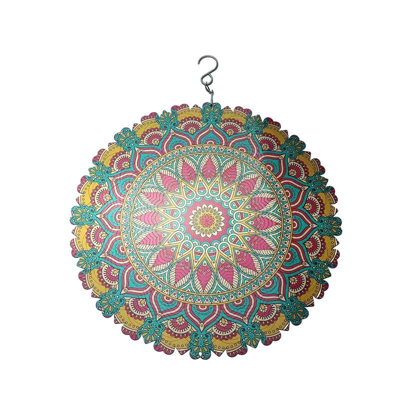 30 см металлические ветряные вертушки подвесные ветряные вертушки 3D подвесные ветряные вертушки для наружного и внутреннего дворового садового декора