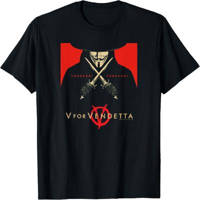 V wie Vendetta Freiheit für immer T-Shirt
