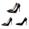 Pointed High Heels New Girl Job Interview Thin Heels Professional Women's Single Shoes Sexy Red Wedding Shoes