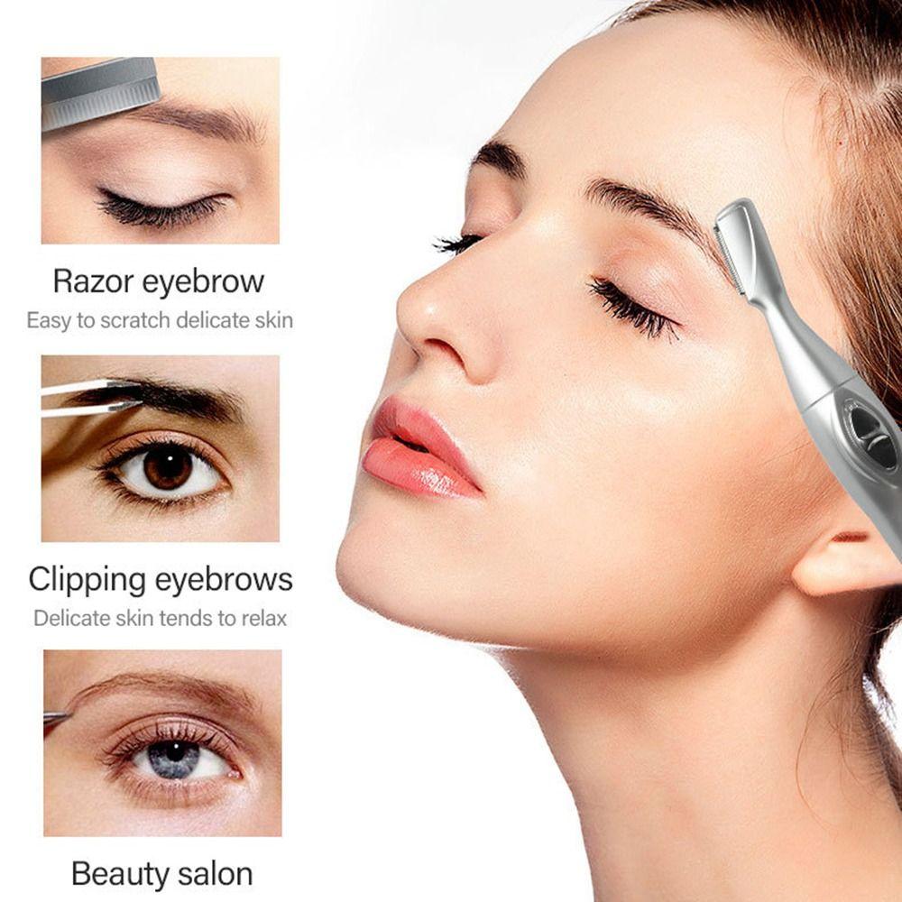 Hair Shaving Machine Electric Eyebrow Trimmer Mini Epilator Hair Remover for Eyebrows Facial Razor