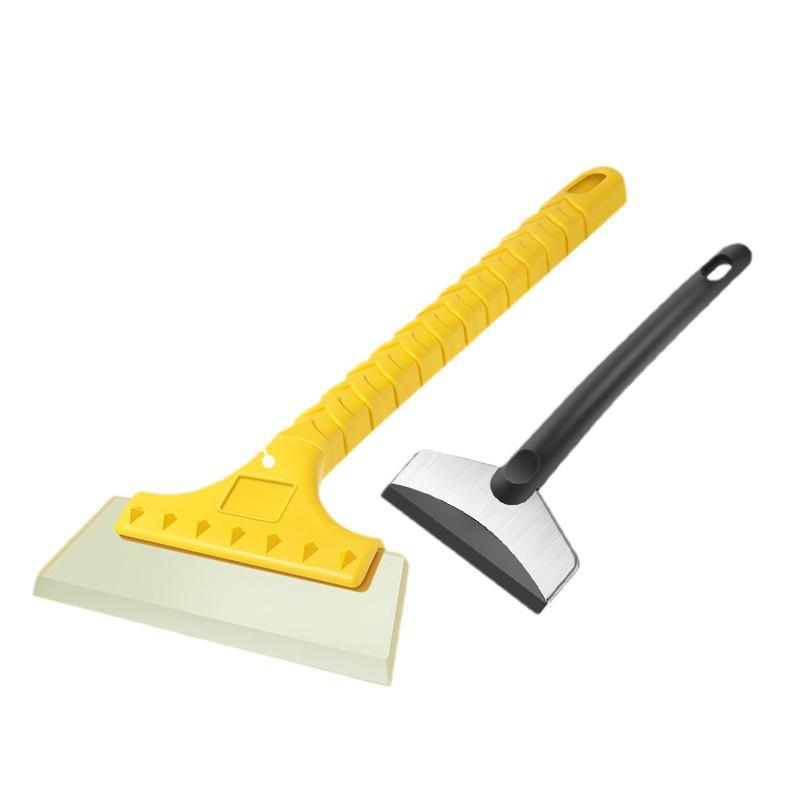 2-in-1 Car Snow Removal Tool: Shovel, Brush, and Scraper for Winter Defrosting