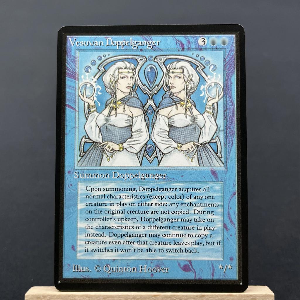 BETA NORMAL1-01 TCG Cards for Home Play magical Proxy Armageddon Vesuvan Doppelganger the Time Walk Balance Personal gather