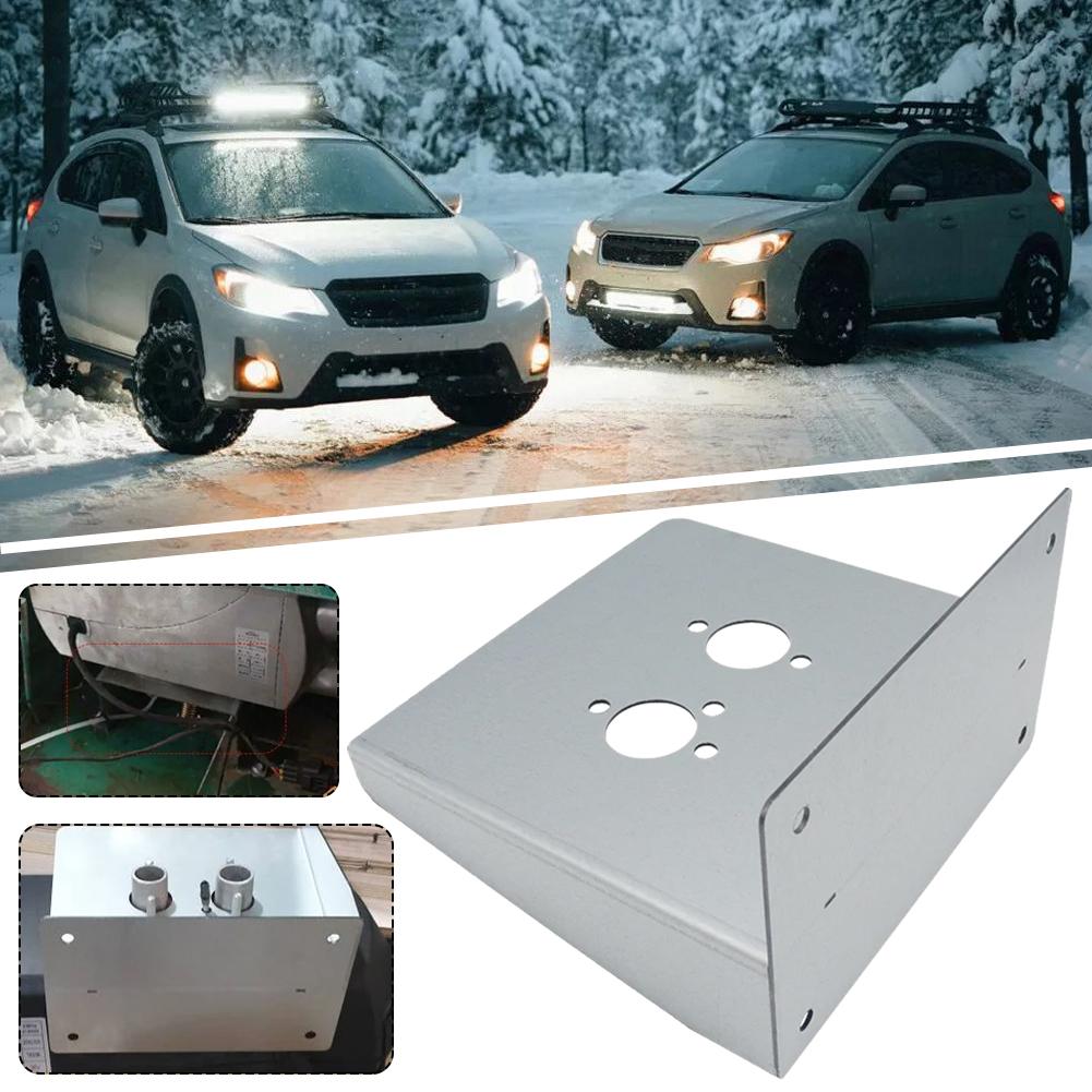 Air Diesel Heater Base Mounting Bracket Iron Floor Plate Upgraded Thickening Silver For Eberspacher Webasto Car Truck VAN L7X1