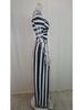 Chic One-Shoulder Printed High-Waisted Women's Jumpsuit