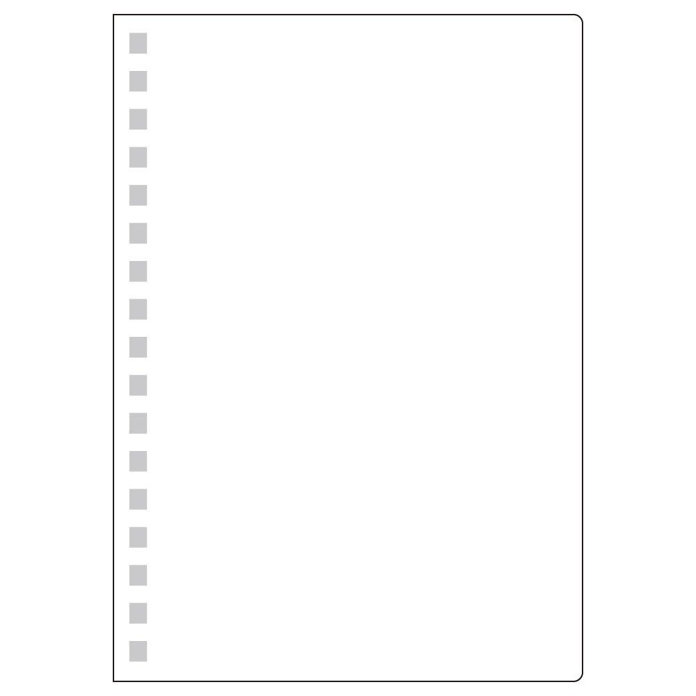 Kyokuto Ring Note FOBCOOP Plain B6 PTW03B6W White 5