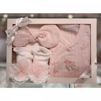 Baby Gown X Hair Band X Socks Set  07t117181s3 