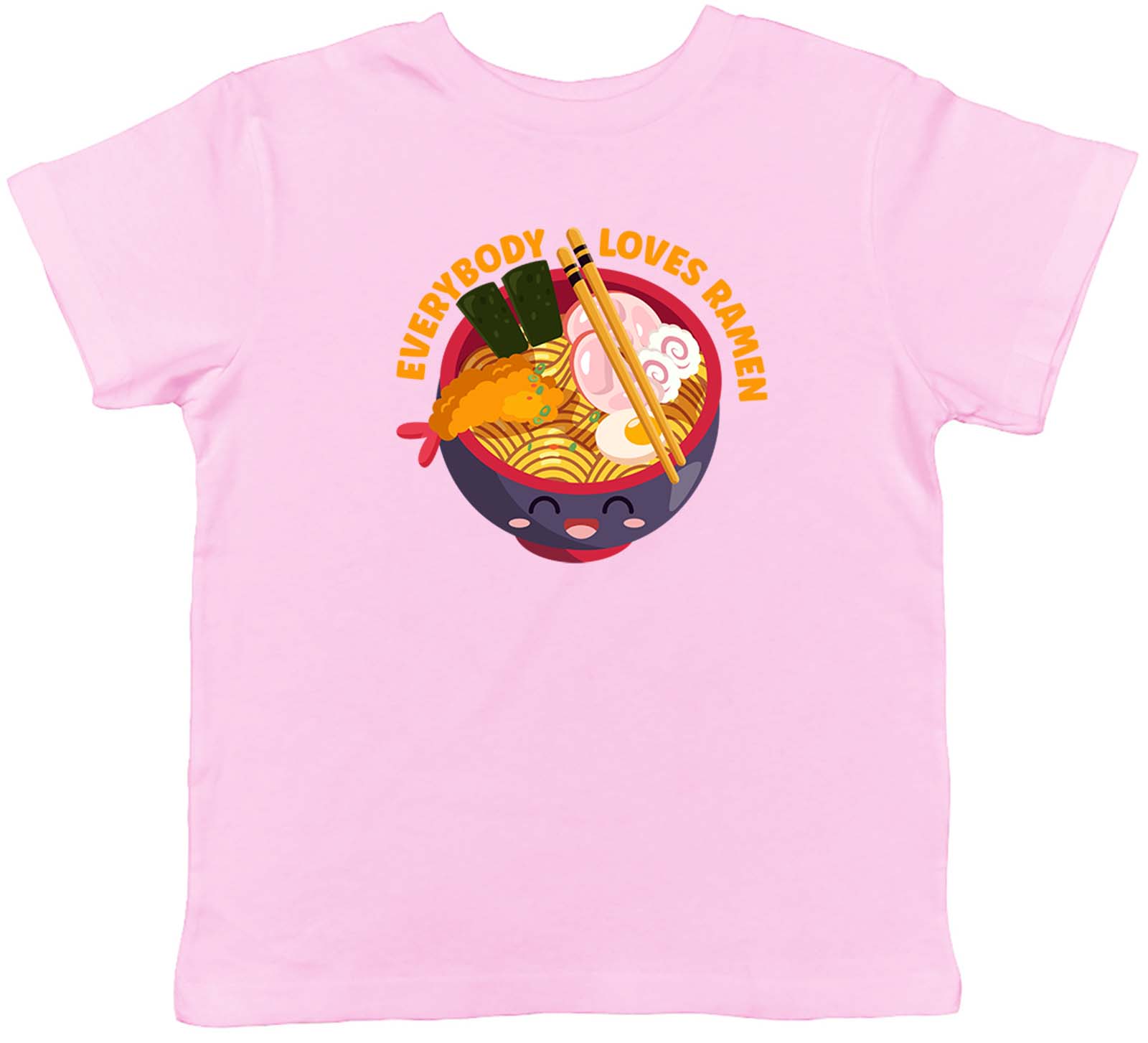 Everybody Loves Ramen Japanese Noodles Childrens Kids T-Shirt Boys Girls Gift 140
