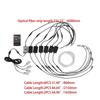 Universal Car LED Opitcal Fiber Ambient Lighting Kit Auto 8 Meters Optical Fiber String Atmosphere Lamps