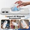Für iPhone 16 Plus Hülle Kompatibel mit MagSafe TPU+Acryl Handyhülle mit Kamerasteuerungstaste