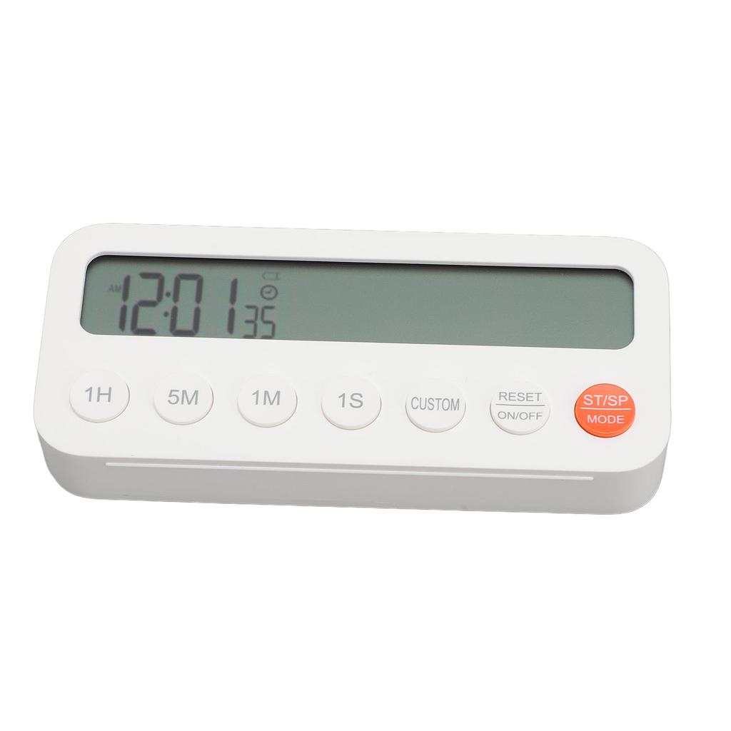 Digital Timer Magnetic Large Display Dynamic Countdown Count Up Timer for Kitchen Cooking Baking Studying
