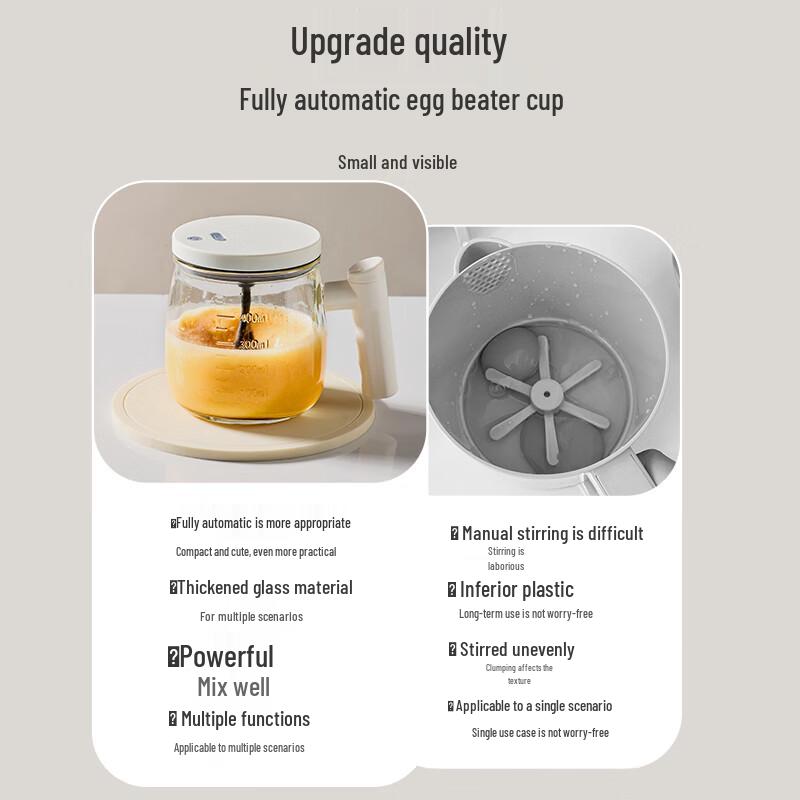 JiaDu Automatic Electric Egg Stirring Cup
