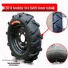 3.50-8 Herringbone Inflatable Tire for Electric Tricycle or Gray Hopper Truck