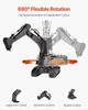Remote Control Excavator Toy 22 Channel 1:14 Scale RC Excavator Digger