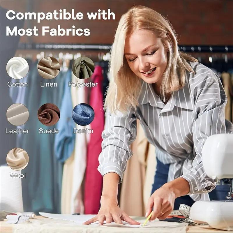 Auslöschbares Stoffschneiderkreide-Set | Mehrfarbiges Markierungswerkzeug für Schnittmuster, Bekleidungspatchwork DIY Nähzubehör in Box