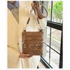 Fashionable Women's Shoulder Bag, PU Leather Phone Bag, Retro Crossbody Bag Suitable for Daily Use, Shopping, Commuting