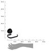 Black Holdy Toilet Paper Holder