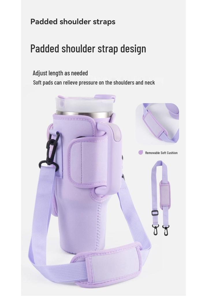 40oz Insulated Ice Buster Sleeve for Stanley Cup - Outdoor Hiking & Diving Bottle Sleeve