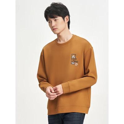 Herren Rundhals Pullover Sweatshirt