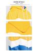 Men's Colorblock Casual Sports Hoodie for Fall/Winter