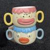 Cartoon Ceramic Coffee Mug Creative Milk Cup Drinkware Juice Birthday Gifts