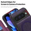 For Google Pixel 10/10 Pro Magnetic Case RFID Blocking Card Holder Leather Phone Cover