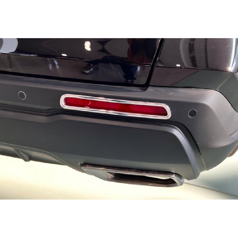 Rear Fog Light Frame Lid Cover Trim For  Honda CRV CR-V 2pcs Chrome