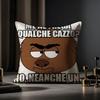 Brickleberry Cushion Cover Anti-dustmite Pillowcase Invisible Zipper Silky Short Plush Sofa Cushion Cover