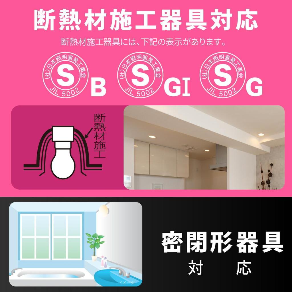 OHM (OHM Electric) LED Bulb, Small, E17 Base, Equivalent To 60W, Daylight White, 2-Pack, LDA6N-G-E17 IS53 2P 06-5482