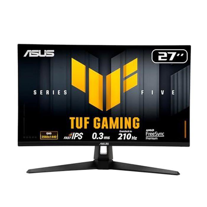 Moniteur Gaming - ASUS - TUF Gaming VG27AQ5A - 27 pouces QHD - 210 Hz - 0,3 ms (GTG)