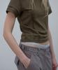 LCDC™ Raw Seam Top (Khaki)