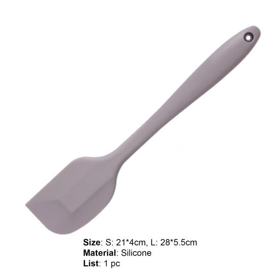 Tårtskrapa Formning Flexibel Integrerad Silikon Hänghål Multifunktionell Krämspatel för Hemmet