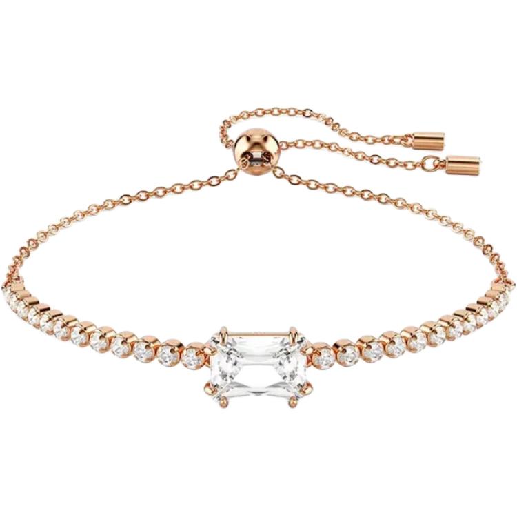 

Swarovski Lucky Crystal Bracelet Women Bracelet Rose-Gold 5730706 Box (Random Color)