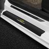 4Pcs Carbon FiberCar Door Threshold  Sticker Decal For Chevrolet Lacetti Aveo Cobalt Cruze Malibu Trax Camaro Sail Captiva Epica