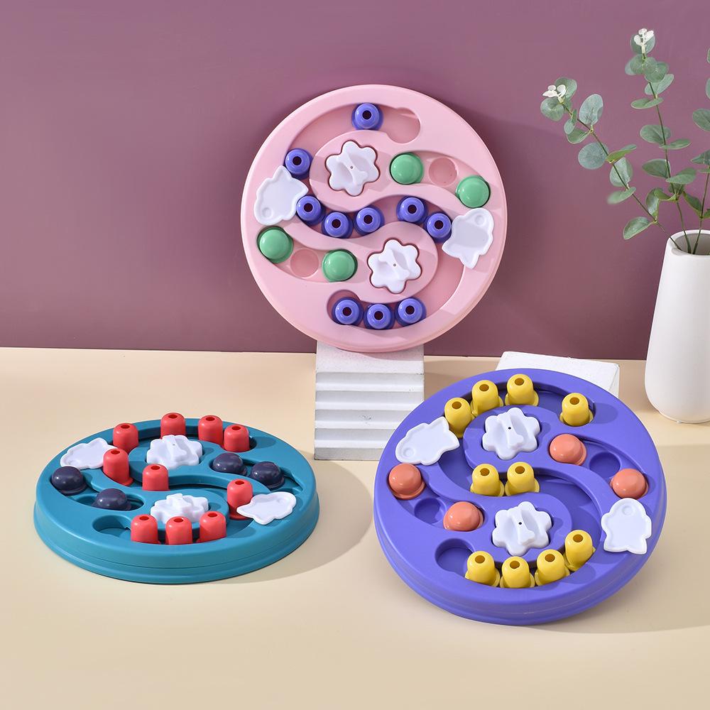 Dog Puzzle Toys Slow Feeder Interactive Puppy Increase IQ Training Game Food Dispenser Slowly Eating NonSlip Bowl Pet Dogs Toy